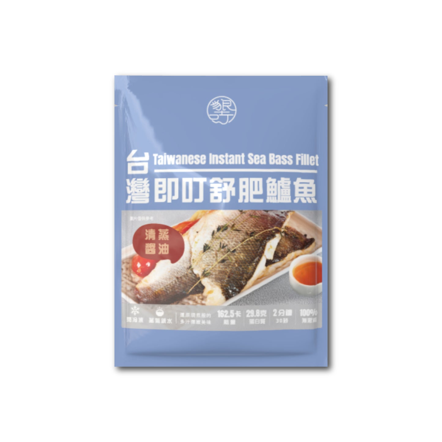 即叮舒肥鱸魚片(清蒸醬油) 150g